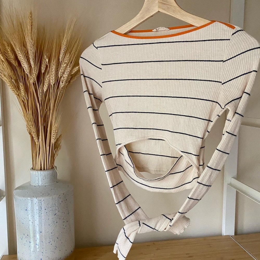 Zara - Cut out cropped top.